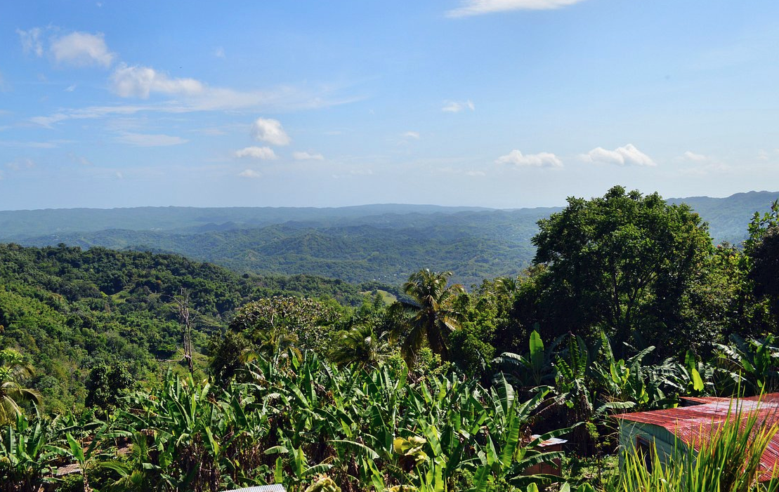 Maroon country in Jamaica